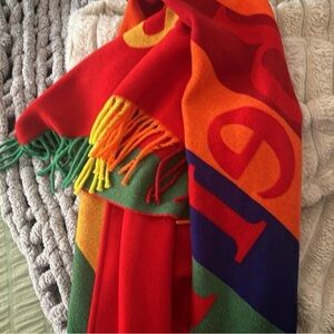 Burberry Rainbow Wool and Cashmere